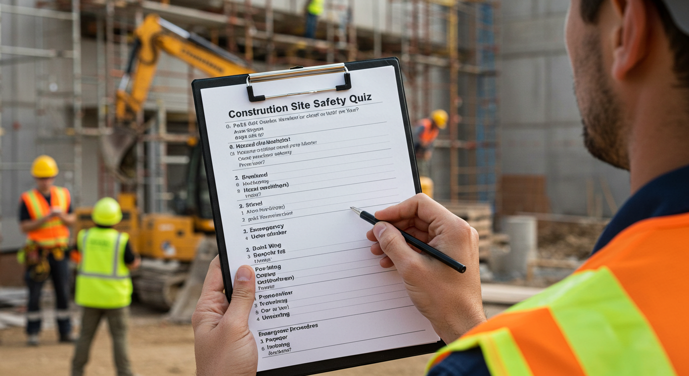 Construction Safety Quiz App today